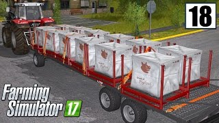 Pasza dla świń - Farming Simulator 17 (#18) | gameplay pl