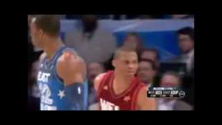 Russell Westbrook Dunk On Lebron James (NBA 2012 All-Star Game)