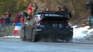 WRC Rallye Monte-Carlo 2025 - Day 2 - ICE CORNER, MOMENTS + ACTION