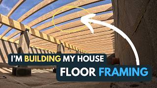 How to Frame a Floor by Yourself | Floor framing with crawlspace