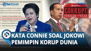 REAKSI MENOHOK Connie, Sentil '#AdikKakakAyahIbu' seusai Jokowi Masuk Daftar Pemimpin Korup Dunia