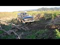 ランクル80で河原遊び！　landcruiser80 offroad