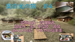 【奥日光の旅　#4】奥日光/湯恵山荘/貸切風呂/早朝お散歩/温泉寺/湯ノ平湿原/湯元温泉源泉/あんよの湯/つるやの塩羊羹