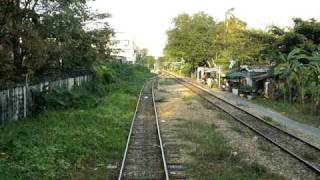 SRT Cab Ride Mahachai Line: Departure from Wat Sing Loop.