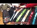 Simple Ribbon Skirt Tutorial: from start to finish!