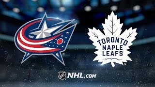 Columbus Blue Jackets vs Toronto Maple Leafs NHL Game Recap