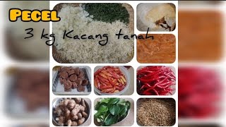 Pecel porsi banyak || #pecelsayur ± 200 porsi