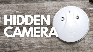 Hidden Camera Smoke Detector | WiFi Spy Camera HD 1080P