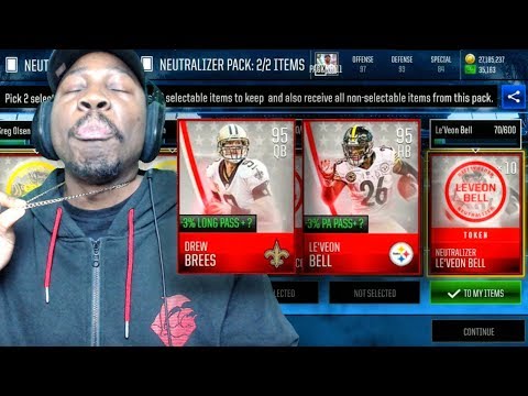 NEW LEAGUE UPDATE & NEUTRALIZER PACK OPENING! Madden Mobile 18 Gameplay Ep. 17 NEW LEAGUE UPDATE & NEUTRALIZER PACK OPENING! Madden Mobile 18 Gameplay Ep. 17