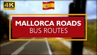 Mallorca Roads Main Bus Routes 4k