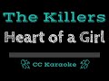 The Killers • Heart of a Girl (CC) [Karaoke Instrumental Lyrics]