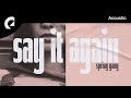 spring gang feat. Amaranthine - Say It Again