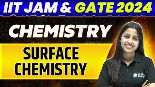 IIT JAM & GATE 2024 : Chemistry - Surface Chemistry PYQ &  Highly Expected Questions