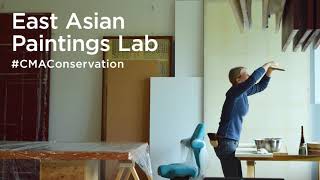 #CMAConservation: East Asian Paintings Lab