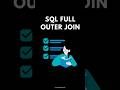 📌 SQL FULL OUTER JOIN: All Records from Both Tables 🔄