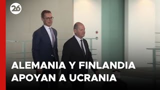 UCRANIA | Scholz y el presidente de Finlandia muestran su apoyo