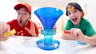 Father VS Son TORNADO BALL BATTLE! (Spin Off!)