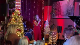 Courtney Kelly Opening for Alex Sandra in Her Redwood City Christmas Showcase.