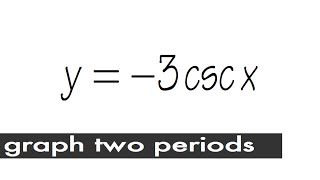 graph of y=-3csc(x)