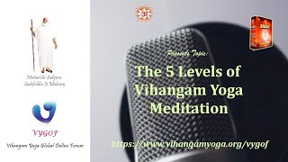 The 5 Levels of Vihangam Yoga Meditation