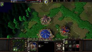 Warcraft III | Game1 Bo7 | OxyGeNsix(Orc) vs SaV70(NE) on Amazonia