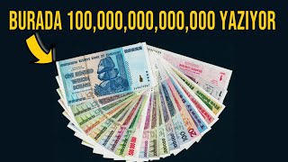 ZİMBABVE NASIL BATTI? - 100 TRİLYONLUK KAĞIT PARA