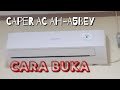 CARA BUKA COPER  AC SHARP  AH-A5BEY