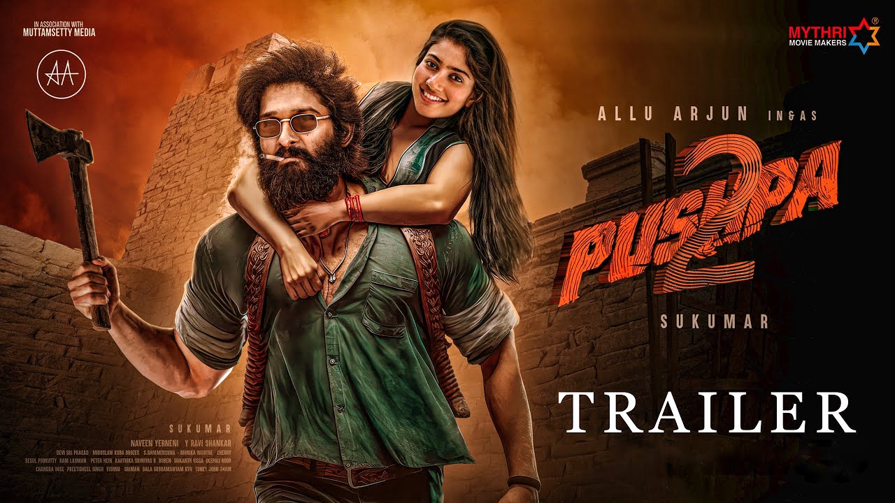 Pushpa 2 : Official Trailer | Allu Arjun | Rashmika Mandanna | Sai ...