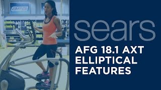 AFG 18.1 AXT Elliptical Trainer Feature - Sturdy