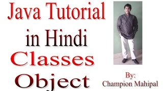 Java Language Tutorial in Hindi 3 Condition Loop Class Object Cosntructor and Static function