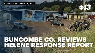 Buncombe County reviews Helene response report, plans for future disaster preparedness