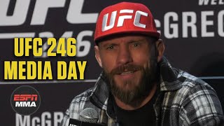 Donald Cerrone UFC 246 Media Day Press Conference | ESPN MMA