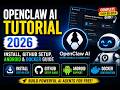 OpenClaw AI Tutorial 2026 | Install, GitHub Setup, Android & Docker Guide