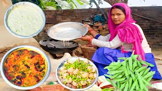 🌼गांव में हम लोग देखिए किस तरीका से हरा मटर का दाल बनते हैं और इतना टेस्ट बनता है आप सोच नहीं होंगे