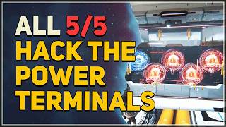 Hack the power terminals (All 5/5) Pragmata