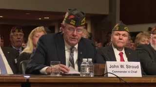 VFW Commander-in-Chief John W. Stroud's Complete Testimony