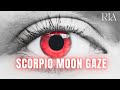 Scorpio Moon Gaze  - The Secrets. #scorpiomoon #mooninscorpio