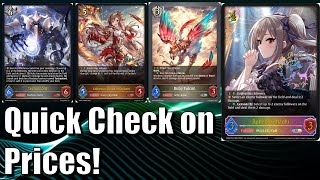 A Quick Check on Today's Prices! Shadowverse EVOLVE Market Watch