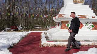 Cain Yentzer Demonstrates a Simple Tai-Chi Walking Exercise