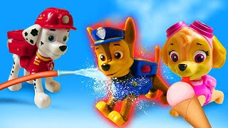 Paw Patrol Mighty Pups & Ultimate Rescue Episodes - Chase needs help