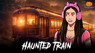 Haunted Train | Bhutia Train | Scary Pumpkin | Hindi Horror Stories | Animated Stories