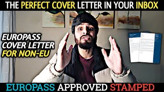 I Make you Cover Letter for 5000 to Get 100% Job in Europe | Europass Cover Letter