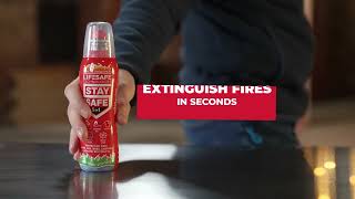 What is StaySafe 5-in-1 is a Compact Fire Extinguisher and How Does It Work?