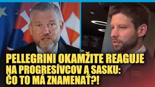 Pellegrini okamžite reaguje na progresívcov a SaSku: Čo to má znamenať?