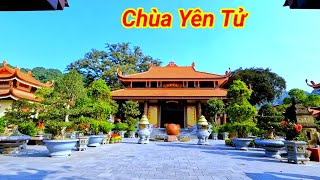 Chùa Yên Tử Uông Bí Quảng Ninh. ngôi chùa linh thiêng thuộc hàng  bậc nhất Việt Nam .