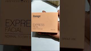 #shorts#video#yt#☃️❄️winter facial💆 kit 🤎Raaga professional express facial kit 6 steps#tranding#🩷