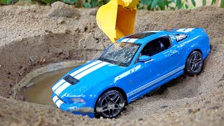 [30분] 포크레인 중장비 자동차 장난감 구출놀이 게임 Excavator Rescue Car Toy