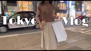 Seoul to Tokyo vlog, Ginza hotel, local restaurant, shopping, hat purchase