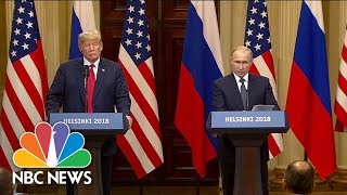 Special Report: President Trump And Vladimir Putin Meet In Helsinki, Finland | NBC News
