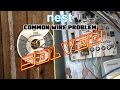 Nest Thermostat No Common Wire- PROBLEM SOLVED -How To Install Nest Missing Common 